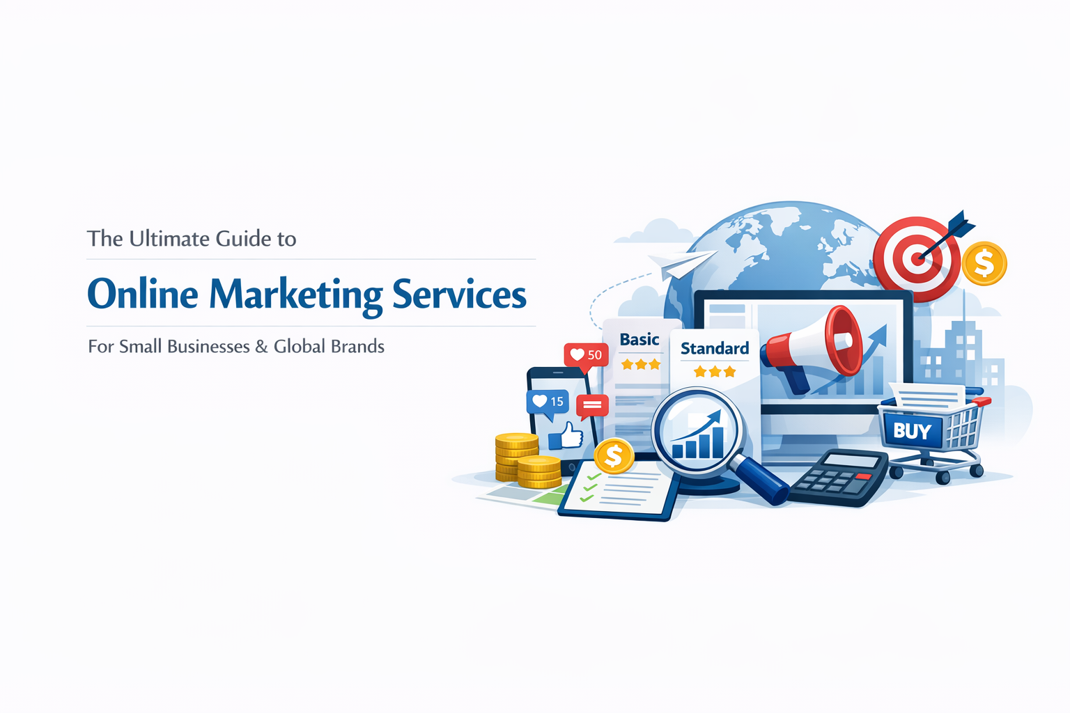 The Ultimate Guide to Online Marketing Services for Small Businesses & Global Brands